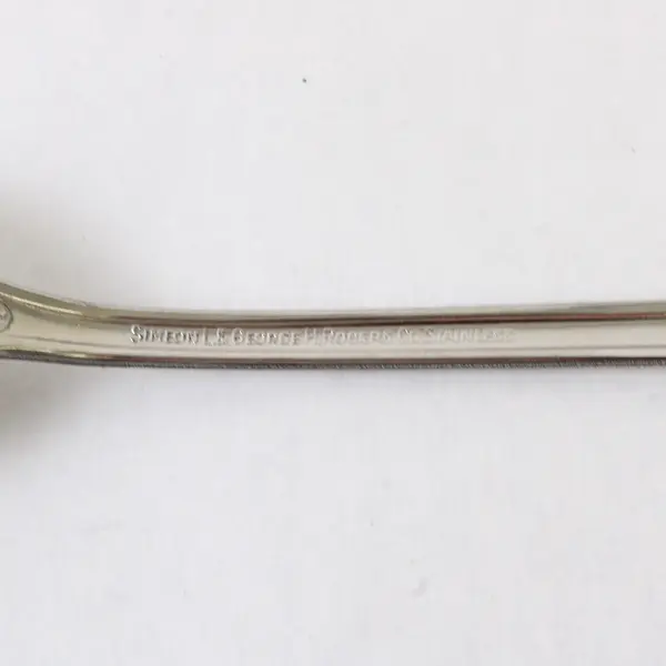 Set of 6 Oneida Homestead Stainless Iced Tea Spoons