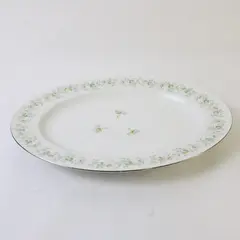Johann Haviland Forever Spring Pattern Ceramic 13" Long Oval Serving Platter