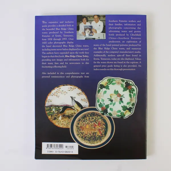 VTG Blue Ridge China Traditions Catalog Frances & John Ruffin 1999 PB Good