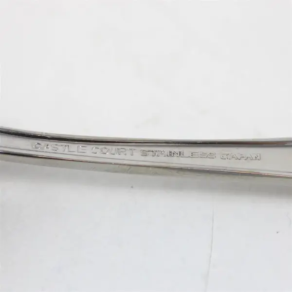 Set of 7 Castle Court Stainless Teaspoons