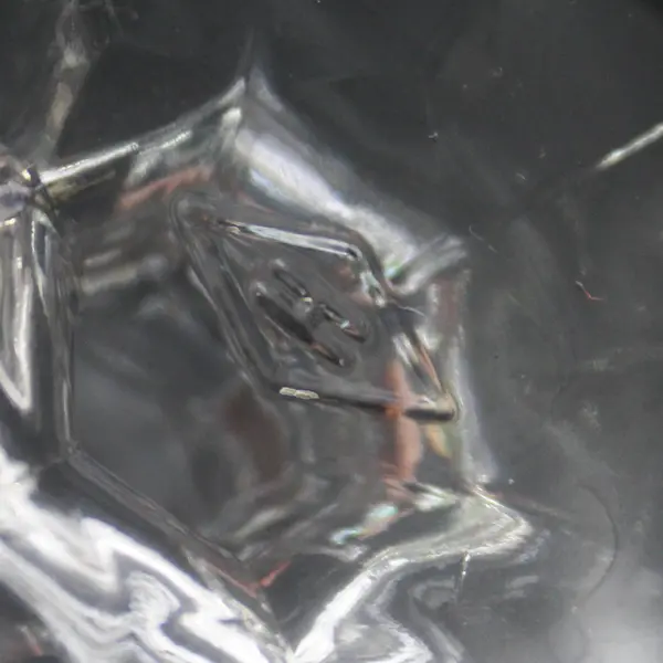 2 Heisey Clear  Glass Narrow Flute 393 Champagne Glasses 5"