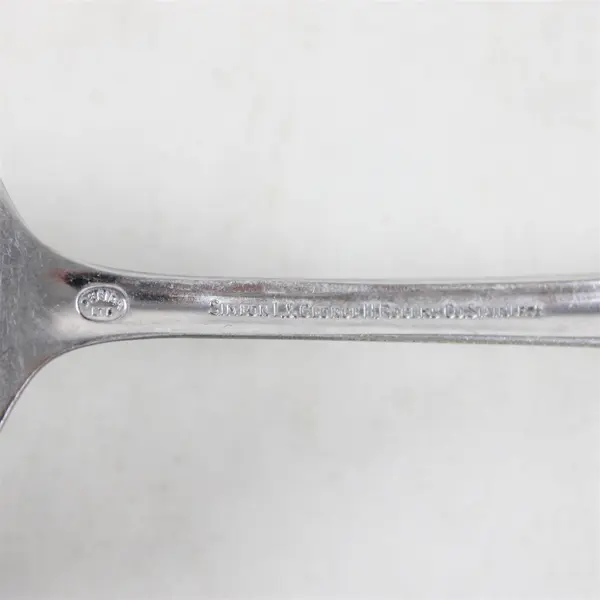 Lot of 2 Oneida Homestead Stainless Solid Gravy Ladle & Pierced Pie Server