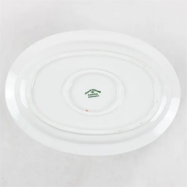 Johann Haviland Forever Spring Pattern Gravy Boat with Attached Underplate