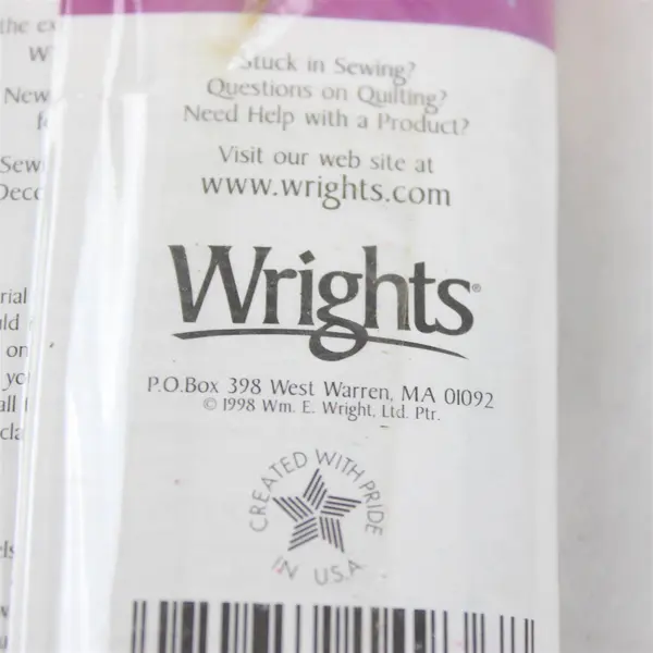 Lot of 3 Wrights Double Fold Bias Quilt Binding Seafoam 618, 3 yds. each, New. 