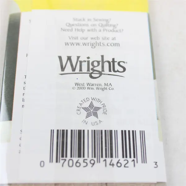 Lot of 4 Wrights Iron On Hem Tape, 3 yds. each, New. 