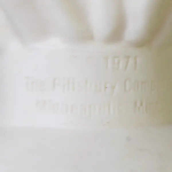 Vintage 1971 Pillsbury Doughboy Vinyl Doll Collectible Toy Figurine