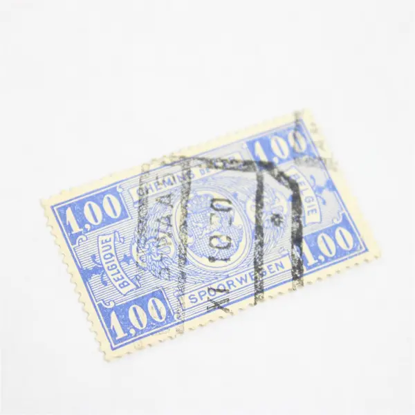 Lot Of 10 Belgium Railway Parcel Post Stamps Used Hinged 1920s