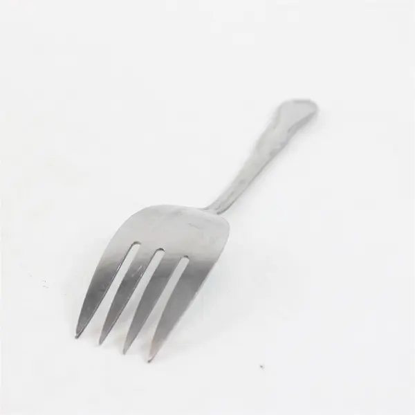 Set of 2 Oneida Homestead Stainless Small Solid Cold Meat Serving Forks