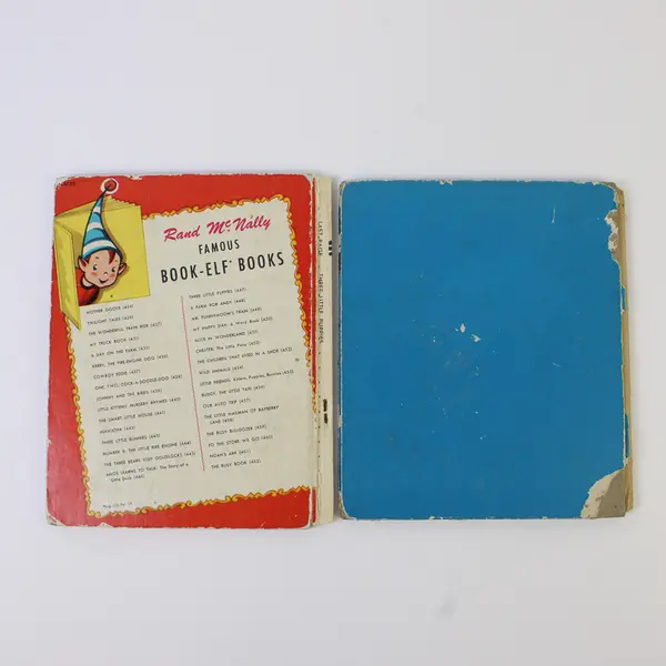 Lot of 2 Vintage Rand McNally Children’s Books 1945 & 1951 Acceptable 