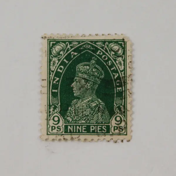 Lot Of 5 British India King George VI Stamps Used 1930s