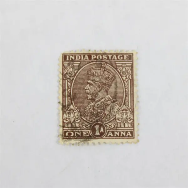 Lot Of 7 British India King George V Stamps Used 