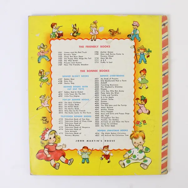 Vintage 1950 These Are Busy Days by Mary Windsor A Friendly Book HC 