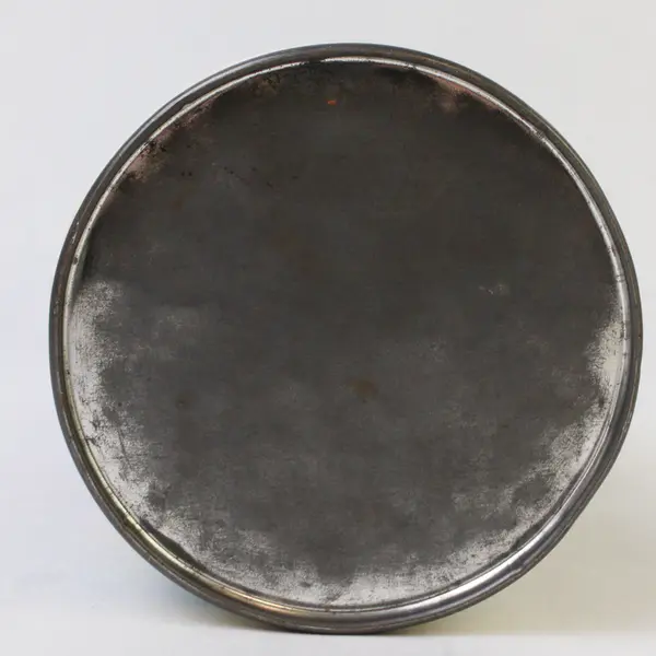 Vintage Playskool Jumbo Wood Beads Complete w/Canister 1974 Wooden Toy