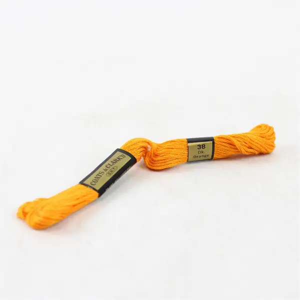 Lot of 28 J.&P. Coats/American 6-Strand Embroidery Floss, Asst'd Colors New 