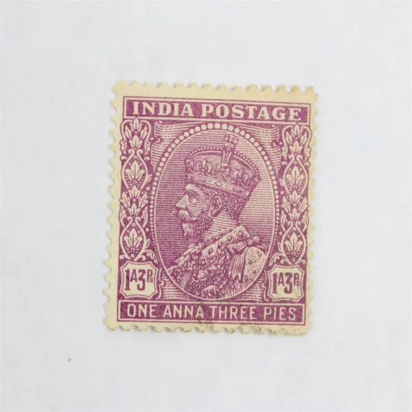 Lot Of 7 British India King George V Stamps Used Canceled