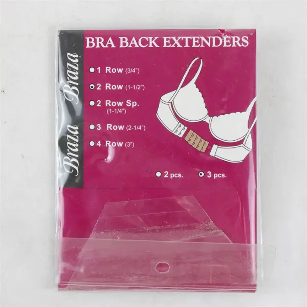 Bra Back Extenders Braza Machine Washable Pack Of 3