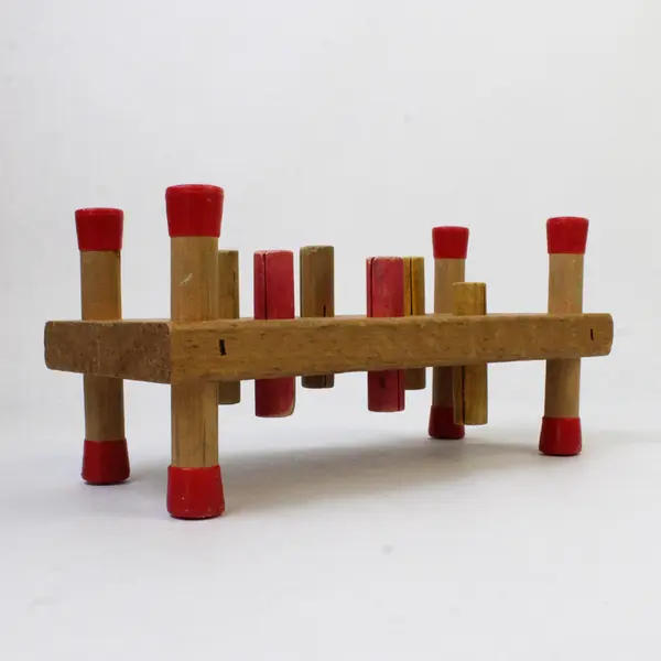 Unbranded Vintage Pound-A-Peg Toddler/Child Learning Toy - Complete Set