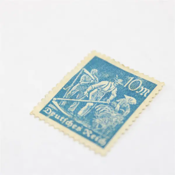 Lot Of 10 1920s Germany Worker Farmer 10/25/30/40/50/150/160 pf Stamps MH