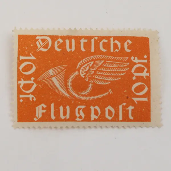 Lot Of 2 Germany Flugpost Airmail Stamps 1920s Mint Hinged