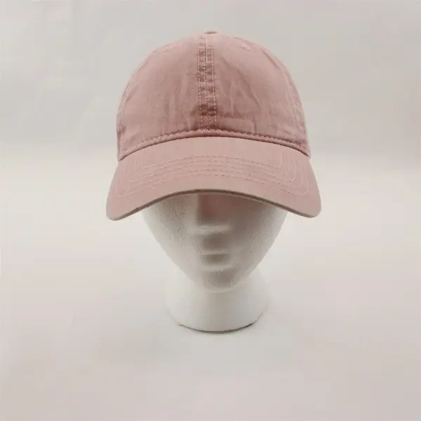 Lot of 3 Women's Cotton Baseball Caps Red Pink Green One Size