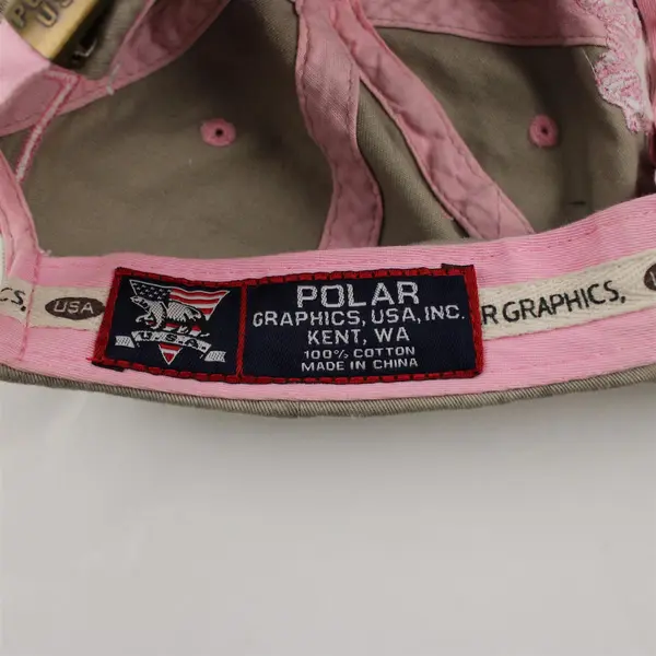 Polar Women's Out of Africa Wildlife Park AZ Beige and Pink Baseball Cap OS