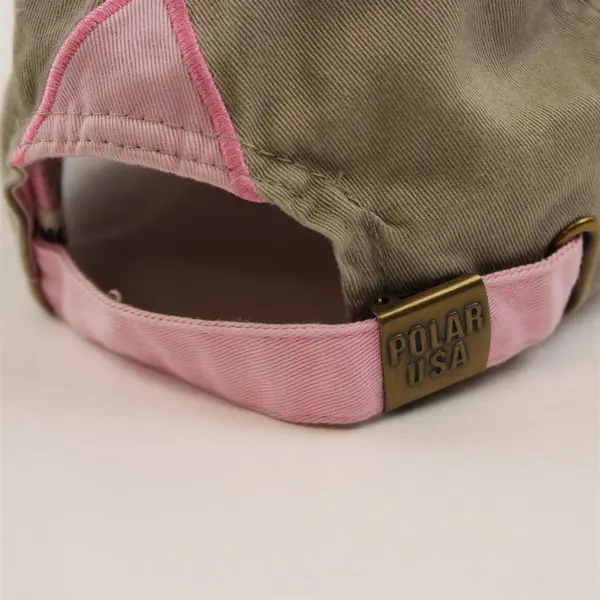 Polar Women's Out of Africa Wildlife Park AZ Beige and Pink Baseball Cap OS