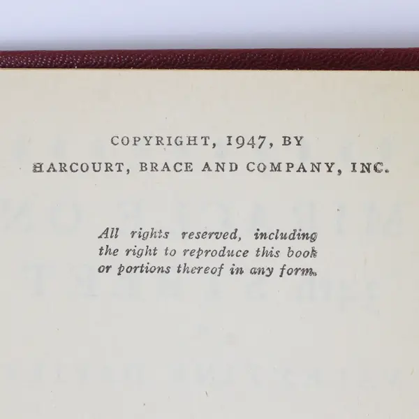 Vintage 1947 Miracle on 34th Street Valentine Davies 1947 Hardcover No DJ Good