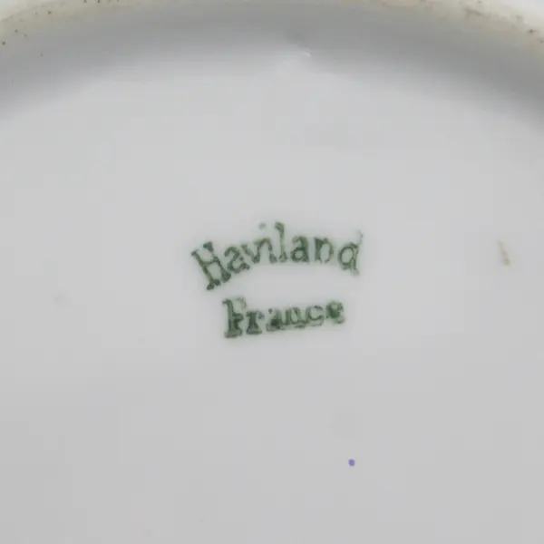 Haviland Hand Painted Wild Roses Plate Signed 6"