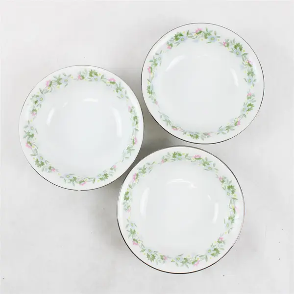 Lot Of 3 Johann Haviland Forever Spring Pattern Fruit/Dessert (Sauce) Bowl 5.25"