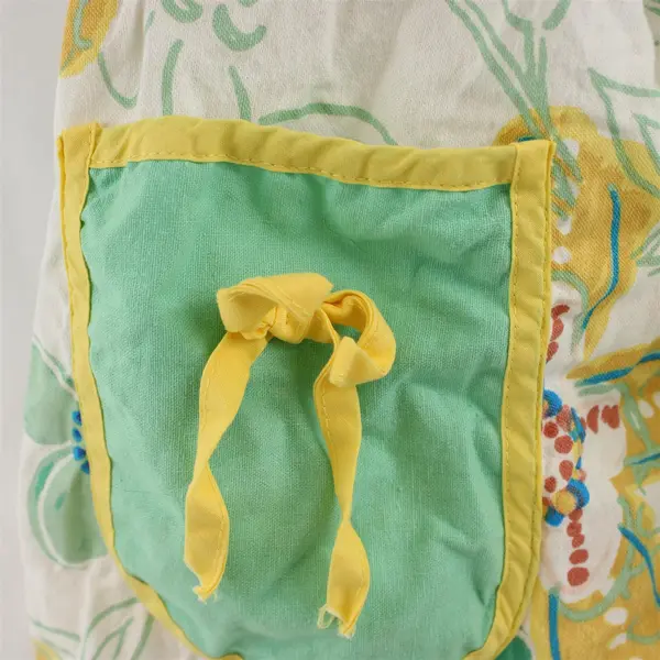  Michaels Women's Multicolor Floral Print Kitchen Apron One Size