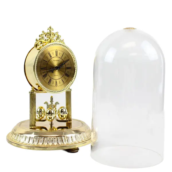 Dyna Tone Quartz Torsion Battery Operated Anniversary Clock For Parts or Repair