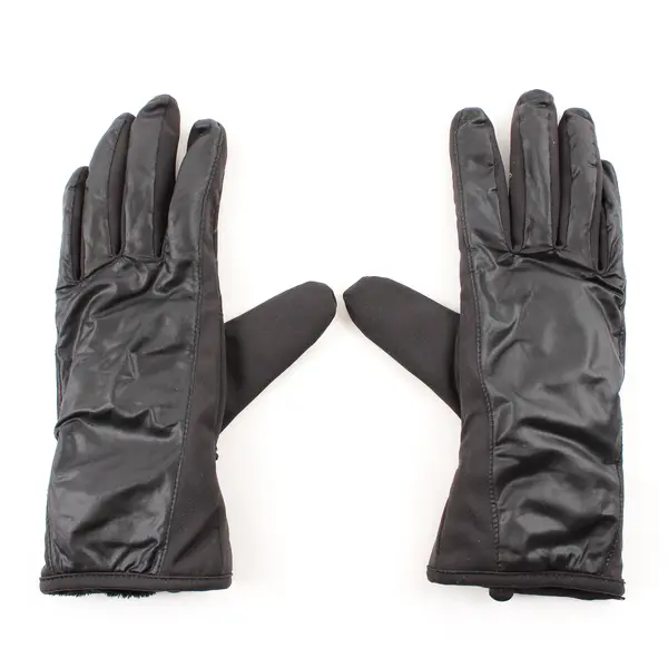 Fownes UR Powered Women's S/M Blk Faux Fur Lined Touch Screen Compatible Gloves