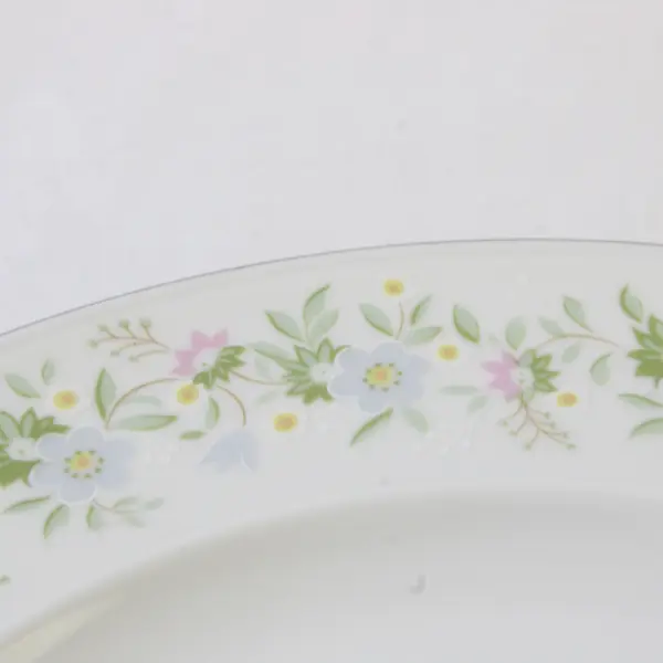 Lot Of 4 Johann Haviland Forever Spring Pattern Salad Plates 7.75" Diameter