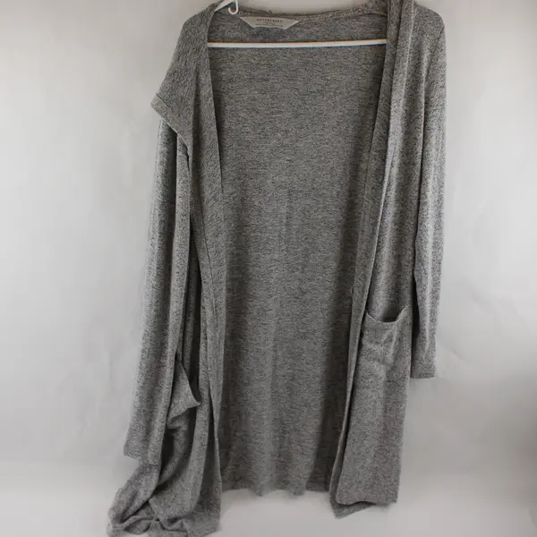 Boxercraft Women’s XL Heather Gray Oregon Ducks Hooded Open Front Cardigan 