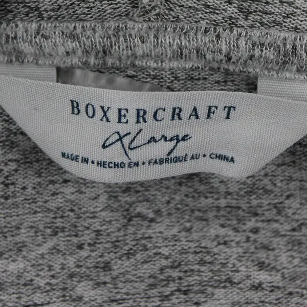 Boxercraft Women’s XL Heather Gray Oregon Ducks Hooded Open Front Cardigan 