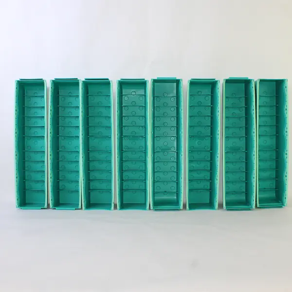 13 Pc B. Toys Balance Beam and Stepping Stone Set Teal Green