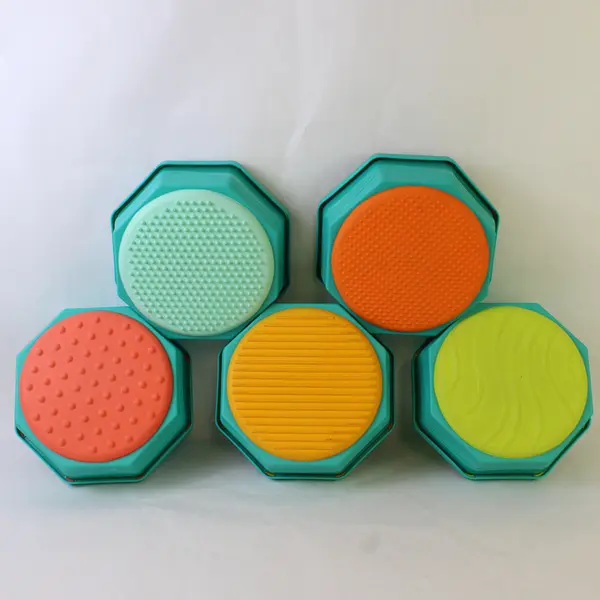 13 Pc B. Toys Balance Beam and Stepping Stone Set Teal Green