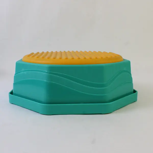 13 Pc B. Toys Balance Beam and Stepping Stone Set Teal Green