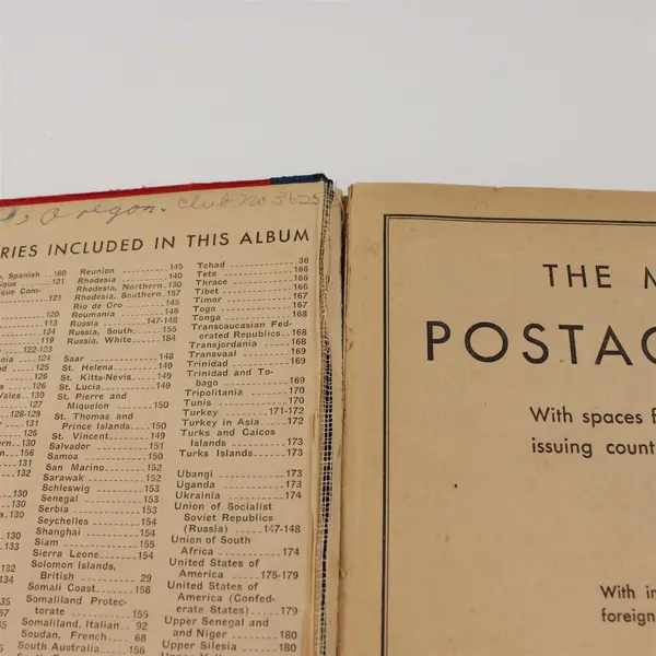 Whitman Modern Collector's Postage Stamp Album USA Worldwide 1935