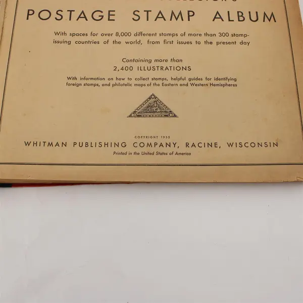 Whitman Modern Collector's Postage Stamp Album USA Worldwide 1935