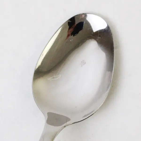 Set of 9 W.M.  Rogers & Son Stainless Steel Teaspoons Star Pattern