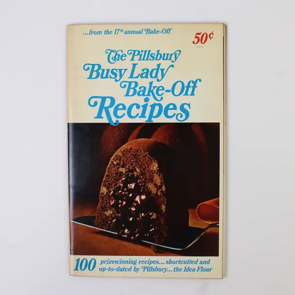 The Pillsbury Busy Lady Bake-Off Recipes 1966 17th Annual Bake-Off PB Booklet