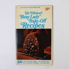 The Pillsbury Busy Lady Bake-Off Recipes 1966 17th Annual Bake-Off PB Booklet