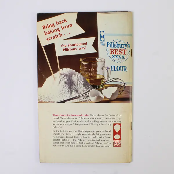 The Pillsbury Busy Lady Bake-Off Recipes 1966 17th Annual Bake-Off PB Booklet