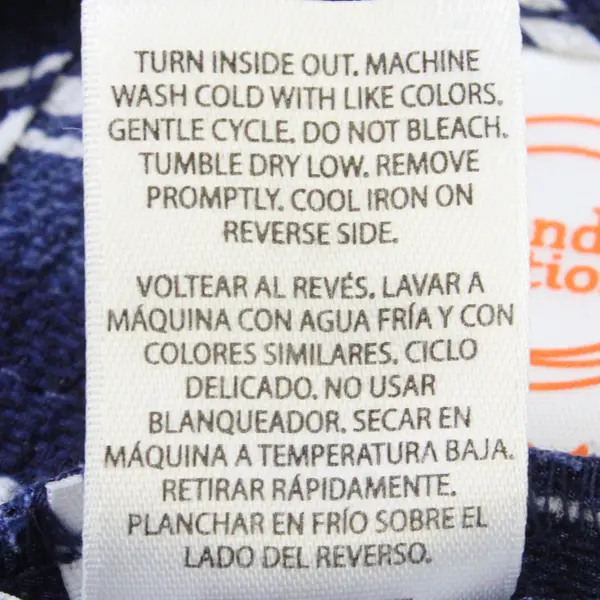 Wonder Nation Girls L 10-12 Navy & White Striped Cold Shoulder Dress