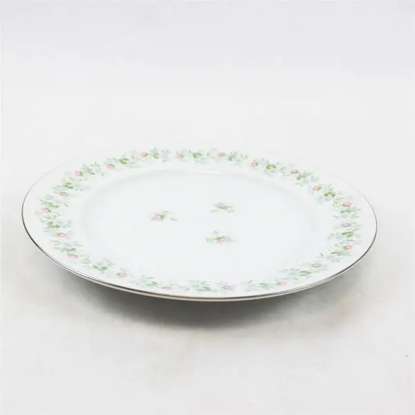 Lot Of 4 Johann Haviland Forever Spring Pattern Dinner Plates 10.25" Diameter