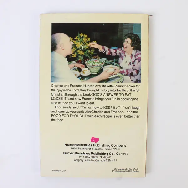 The Fabulous Skinnie Minnie Recipe Book by Frances Hunter 1977 Paperback Good