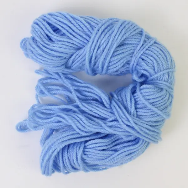 Lot of 5 Skeins of Yarn Blue Hues, One is New Bernat Handicrafter