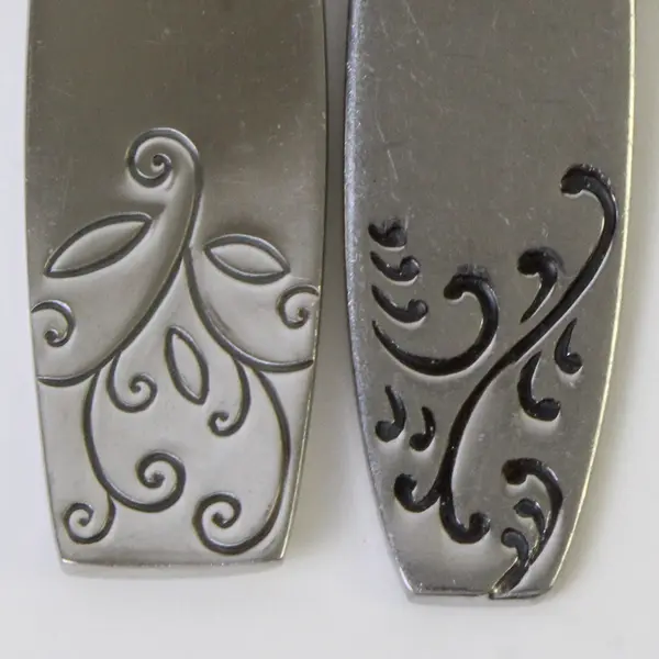 Set of 2 Oneida Florence Stainless Steel Cold Meat Serving Forks