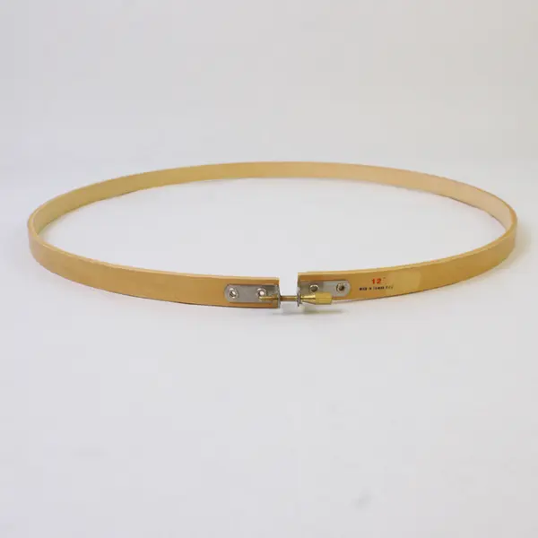Lot of 5 Wooden Hoops for Needlepoint/Embroidery: 1 is 12"; 4 are 7.8".  